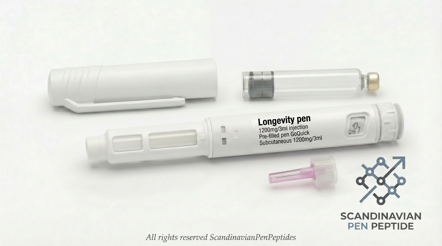 Longevity Pen (Glutathion, NAD+ & Resveratrol) | 1200mg/3ml