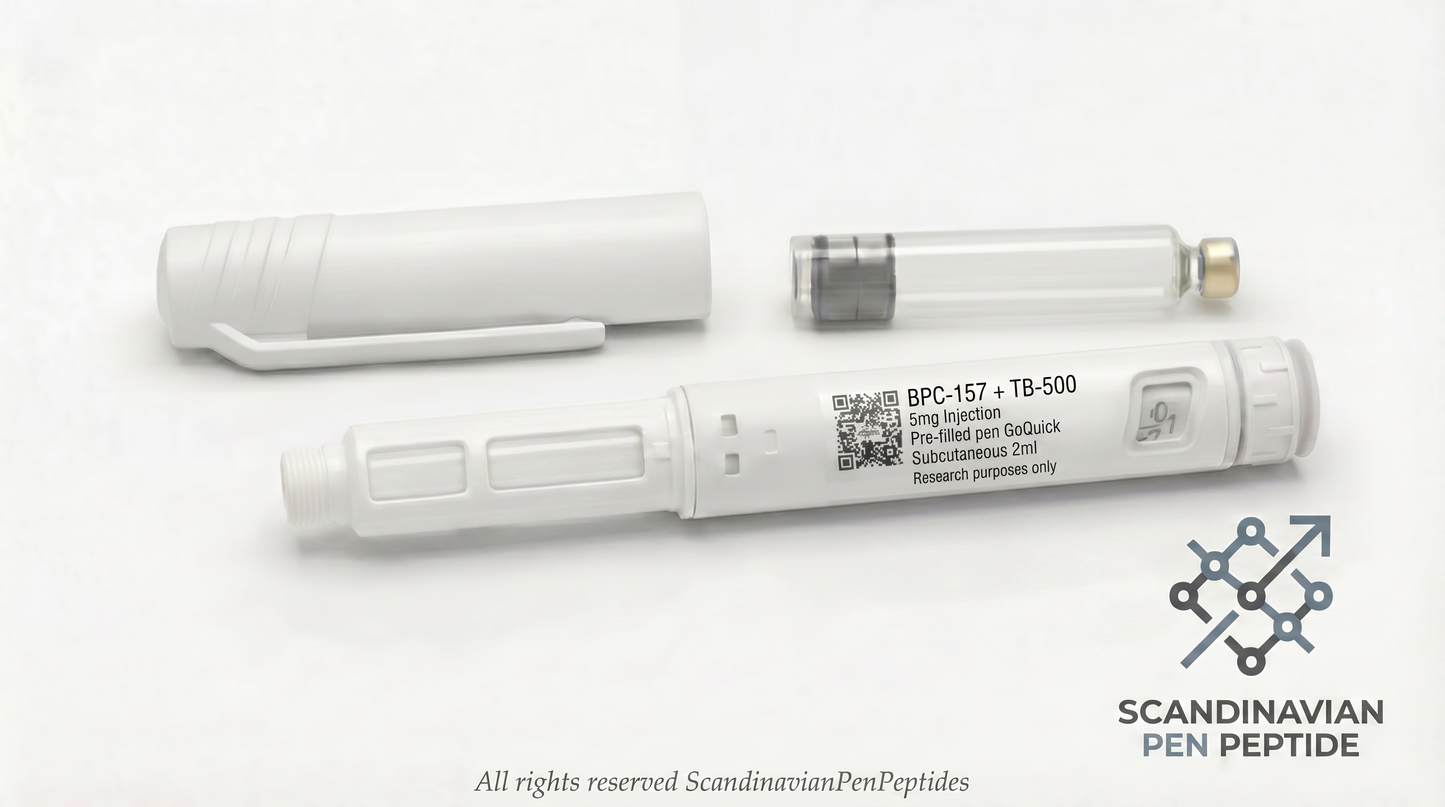 BPC-157 (5mg) + TB-500 (5mg) | Mischung — Synergistisches regeneratives Peptid