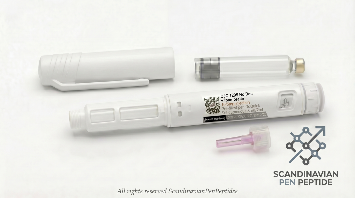 CJC-1295 No DAC (5mg) + Ipamorelin (10mg) | Mischung
